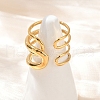 304 Stainless Steel Cuff Rings RJEW-P153-05G-2