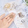 SOFPLATE 60Pcs 2 Colors Brass Pendants KK-SP0002-06-3