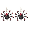 Glass Dangle Earrings EJEW-JE05984-2