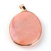 Natural & Synthetic Gemstone Pendants G-Q458-18G-2