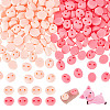 100Pcs 2 Colors Opaque Resin Decoden Cabochons RESI-NB0002-11-1