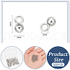 Unicraftale 200Pcs 304 Stainless Steel Charms STAS-UN0061-18-3