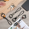 Gorgecraft 4Pcs 4 Colors Leather Keychain KEYC-GF0001-13-4