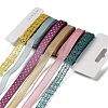 18 Yards 6 Colors Polyester Ribbon SRIB-C001-B03-1