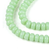 Opaque Spray Painted Glass Beads GLAA-ZX008-4mm-18U-3