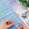 ARRICRAFT 216Pcs 24 Style Transparent Acrylic Beads TACR-AR0001-22-4