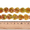 Handmade Millefiori Glass Beads Strands LAMP-T021-29F-4