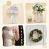 AHADERMAKER 3 Rolls 3 Colors Cotton Frayed Ribbon OCOR-GA0001-85-6