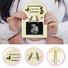 Arch Shape Wood Announcement Picture Frame Stand DJEW-WH0070-009-3