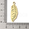 PVD Vacuum Plating 304 Stainless Steel Pendants STAS-L081-005G-01-3