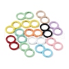 Spray Painted Alloy Spring Gate Rings FIND-C024-01C-1