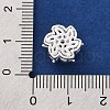 Rack Plating Brass Micro Pave Cubic Zirconia Beads KK-Z082-01S-3