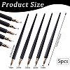Wooden Dipped Pen AJEW-WH20004-11-2