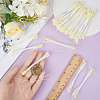 Rope with Plaster Artificial Fzlower Core for Hairpin Accessories DIY-WH20010-10B-3