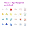 392Pcs 24 Style Transparent Acrylic Beads TACR-YW0001-27-2