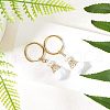 Unicraftale 304 Stainless Steel Hoop Earrings EJEW-UN0001-06-6