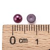 ABS Plastic Cabochons OACR-S012-4mm-M-3