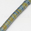 Electroplate Non-magnetic Synthetic Hematite Beads Strands G-J164B-4mm-08-3