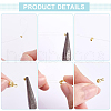 Unicraftalec 400Pcs 304 Stainless Steel Spacer Beads STAS-UN0058-65-5