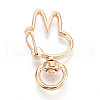 Alloy Swivel Snap Hook Clasps PALLOY-T090-83KCG-1