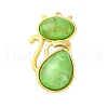 304 Stainless Steel Pendants STAS-V004-15G-01-1