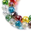 Transparent Glass Beads Strands GLAA-Q009-02A-3