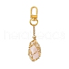 304 Stainless Steel Macrame Chain Pouch Empty Stone Holder Pendant Decoration HJEW-JM02076-4