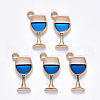 Alloy Enamel Pendants ENAM-S121-089B-2