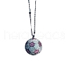 Rhinestone Football Pendant Decorations PW-WG1051D-01-3
