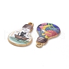 Alloy Enamel Pendants ENAM-A139-13G-3