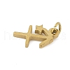 304 Stainless Steel Pendants STAS-U058-01G-09-2