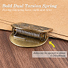 Tibetan Style Zinc Alloy Decorative Binder Clips FIND-WH20004-11B-AB-6