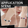 SUNNYCLUE 6Pcs Brass European Style Bracelet Jewelry Making PPJ-SC0001-02-5