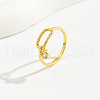 925 Sterling Silver Pave Cubic Zirconia Finger Rings for Women QN1296-2-1