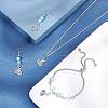 Unicraftale 80Pcs Tibetan Style Zinc Alloy Pendants TIBEP-UN0001-01-2