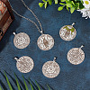 Unicraftale 6Pcs 3 Style 304 Stainless Steel Pendants STAS-UN0044-46-3