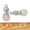 Natural Rose Quartz Pendants G-C114-04P-15-3