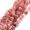 Natural Strawberry Quartz Beads Strands G-E569-J09-1