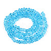 Transparent Glass Beads Strands GLAA-N018-4mm-03-2