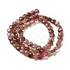 Natural Strawberry Quartz Beads Strands G-P575-C05-6mm-3