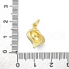 Brass Enamel Pendants KK-U066-19G-3