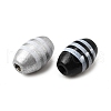 Printed Schima Wood Beads WOOD-L022-02A-2