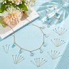 Unicraftale Brass Ball Head Pins KK-UN0003-31A-3