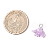 Craft Style Acrylic Fish Shape Pendants PALLOY-JF03923-3