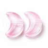 Transparent Spray Painted Glass Beads GLAA-I050-04I-2