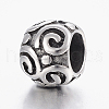 304 Stainless Steel European Beads STAS-H440-74AS-2