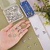 SUNNYCLUE 100Pcs Tibetan Style Alloy Charms FIND-SC0006-29-3