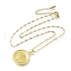 Brass Micro Pave Clear Cubic Zirconia Tree of Life Pendants NJEW-H066-01E-G-2