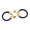 Ion Plating(IP) 304 Stainless Steel Twist Stud Earrings for Women EJEW-M023-06A-2