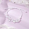 Adjustable Nylon Thread Braided Bead Bracelets BJEW-JB11560-02-1